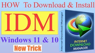 How To Download and Install IDM  IDM Ko Download and Install Keysa Karen [upl. by Anyar947]