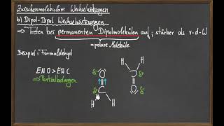 Dipolmolekül  Moleküle mit Dipol  Chemie Endlich Verstehen [upl. by Ocko545]