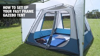 How To Set Up Your Fast Frame Gazebo Tent [upl. by Marduk]