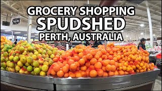 Shopping at the Cheapest Supermarket in Perth SpudShed Perth Australia Fresh Produce Items [upl. by Dix149]