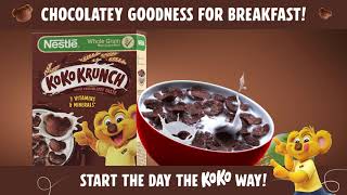 Koko Krunch  Wholegrain Chocolatey Goodness [upl. by Mcripley]