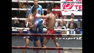 Muay Thai  Rodtang vs Mongkonkeaw รถถัง vs มงคลแก้ว Rajadamnern Stadium Bangkok 12718 [upl. by Ariuqahs]