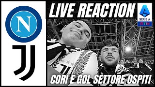 😭 UMILIAZIONE STORICA NAPOLI  JUVENTUS 51  SETTORE OSPITI STADIO MARADONA LIVE REACTION [upl. by Eveivaneg]