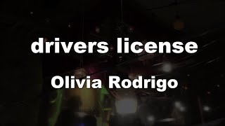 Karaoke♬ drivers license  Olivia Rodrigo 【No Guide Melody】 Instrumental [upl. by Llenrahs]