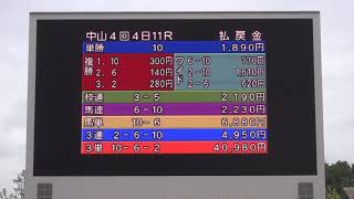 ラジオ日本賞 払い戻しアナウンス in 中京競馬場 [upl. by Perretta]