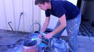 Cleaning Graco Magnum LTS15 X5 Sprayer  Easier Than Quick Guide [upl. by Nylissej]