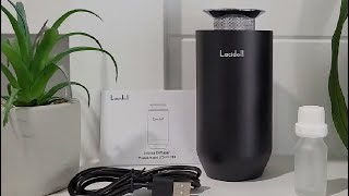 LACIDOLL Waterless Diffuser Scent Air Machine for Home amp Car Black Review [upl. by Arnoldo]