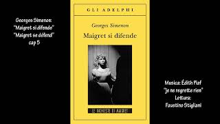 Georges Simenon “Maigret si difende” “Maigret se défend” cap 5 [upl. by Erotavlas]