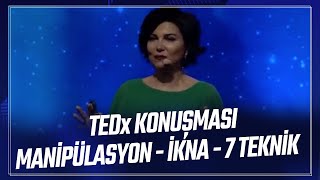 Manipülasyon ve İkna Yedi Teknik  Sedef Kabaş TEDx konuşması [upl. by Anasxor740]