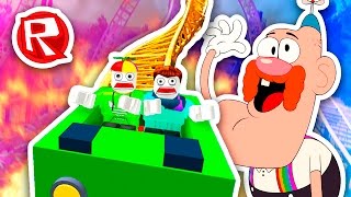 UNCLE GRANDPAS ROLLERCOASTER  Roblox [upl. by Euphemie]