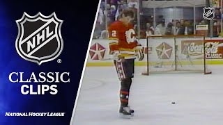 FirstEver Hardest Shot Competition 1990  NHL AllStar Weekend [upl. by Suivatco78]