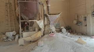 Clay powder bentonite powder making at factory [upl. by Sibbie]