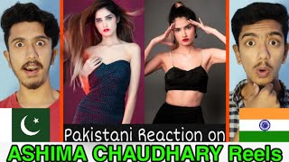 Ashima Chaudhary Latest Reels Videos  Pakistani Reaction On Indian  Reaction Box [upl. by Sad]