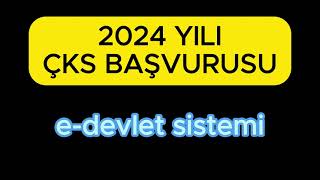 2024 yılı edevlet ÇİFTÇİ KAYIT SİTEMİ BAŞVURUSU NASIL YAPILIR  ÇKS ÇKS [upl. by Drugi230]