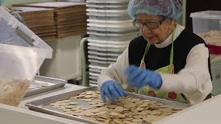 Trappistine Cistercian Nuns OCSO 8648 Sonoita AZ Santa Rita Abbey Making altar bread [upl. by Angell]