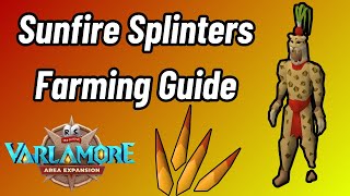 Sunfire Splinters  Low Level Farming Guide using Wave 1 Colosseum Varlamore OSRS [upl. by Goldman]