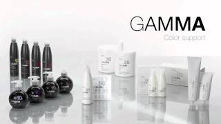 GAMMA  hair color cream amp color support [upl. by Erbua]