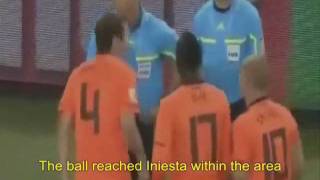 Gol de Iniesta a Holanda Final Mundial 2010 subs in English [upl. by Waylan221]