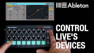 Novation Launch Control USB MIDI Controller Overview  Full Compass [upl. by Leziar103]