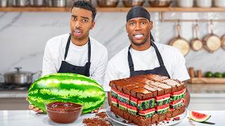 Baking Brownies With The Wrong Ingredients Vs Kenny [upl. by Linell]