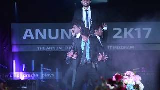 Amazing MJ5 dance NIT MIZORAM  Trendlyn [upl. by Necyla]