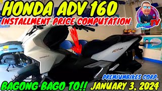 HONDA ADV 160  2024 PRICE UPDATE [upl. by Gnus566]