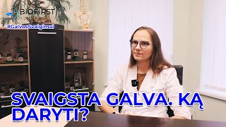 Ką daryti jei svaigsta galva  Neurologė Jolita Čičelienė [upl. by Felicie]