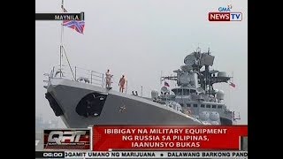 QRT 2 barkong pandigma ng Russian Navy nasa Pilipinas para sa Goodwill Visit [upl. by Rosana234]