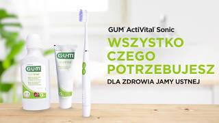 GUM ActiVital Soniczna szczoteczka do zębów [upl. by Nathan272]