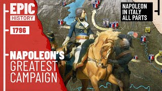 Napoleons Italian Campaign All Parts [upl. by Ayatnohs256]