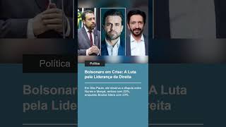 Bolsonaro em Crise A Luta pela Liderança da Direita política [upl. by Enaej]