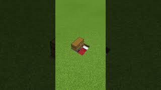 Minecraft 2 by 2 Small House 🏠 Tutorial shorts [upl. by Aicertal902]