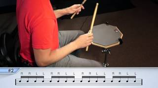 Drumming WarmUp Beginner  Drum Lesson [upl. by Nabois900]