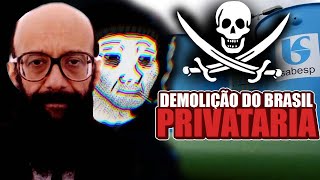 VOCÊ NÃO TERÁ ÁGUA NEM LUZ MAS SERÁ FELIZ  A PRIVATARIA NEOLIBERAL [upl. by Rovit]