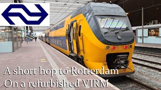 NS VIRM  Schiphol Airport to Rotterdam Centraal  TRIP REPORT [upl. by Geri]