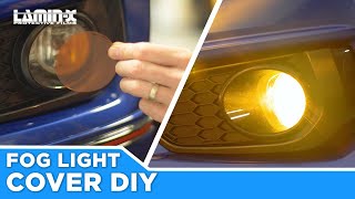 Laminx Fog Light Cover  DIY Installation [upl. by Seabrook]