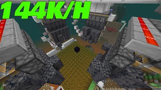 Crazy Basalt Farm 144kh 116 Minecraft wRays Works [upl. by Sharos545]