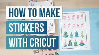 How to make stickers with Cricut the EASY way [upl. by Jocelyne470]