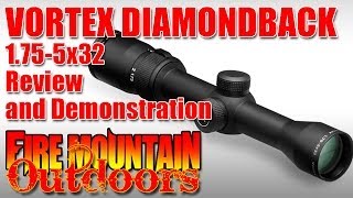 We Test and Review the Vortex Diamondback 1755x32 Rifle scope Model DBKM08P [upl. by Nehgam]