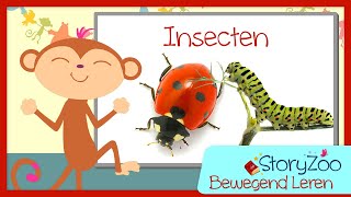 Bewegend leren  Insecten 🐜🐛🐞 [upl. by Yelmene780]