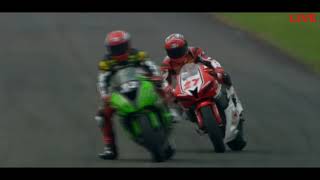 Duel Pembalap Indonesia Ahmad Yudhistira Vs Andi Gilang Supersport 600 ARRC Sentul 2018 [upl. by Elrae18]