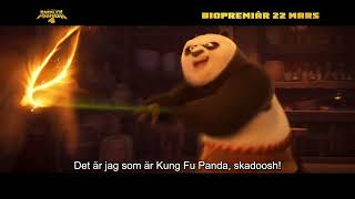 Kung Fu Panda 4  Fireball Fury  Biopremiär 22 mars [upl. by Gnuhp]