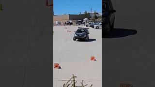 Fwd rally car racing Autocross from the outside [upl. by Libyc]