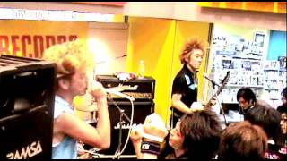 TOWER RECORDS INSTORE LIVE  SAakaSamurai Attack at Sapporo Pivot [upl. by Anauqal]