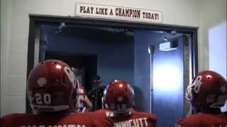 Oklahoma Sooners Field Entrance at 2013 Cotton Bowl [upl. by Isnam516]