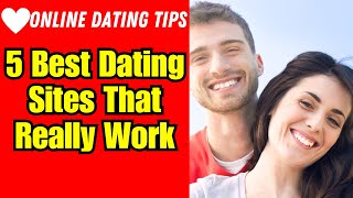 ❤️ 5 Best FREE Dating Sites That Really Work 2024 onlinedating datingsites [upl. by Loydie]