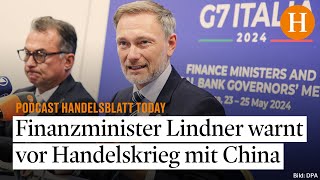 G7Finanzminister ringen nach gemeinsamer Position im Handelskonflikt mit China [upl. by Ajnos811]