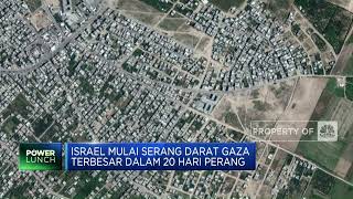 Israel Mulai Serang Darat Gaza Terbesar Dalam 20 Hari Perang [upl. by Assenej]