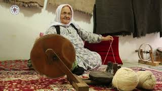 Dhurrie weaving by the women of northern Iran، handicrafts of the ancient art of the people of Iran [upl. by Polak]