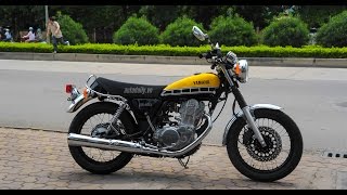 Autodailyvn  Chi tiết Yamaha SR400 bản đặc biệt giá hơn 200 triệu đồng tại Hà Nội [upl. by Lemuel]